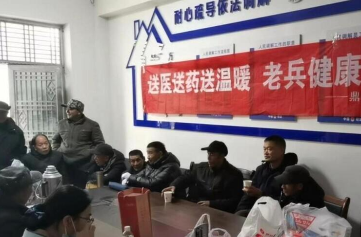 鼎城区退役军人事务局：开展“送医送药送温暖”活动