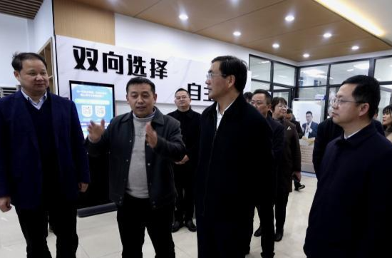 省人社厅领导来鼎城调研高校就业创业服务工作