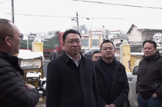 陈远督导低温雨雪冰冻灾害应对工作