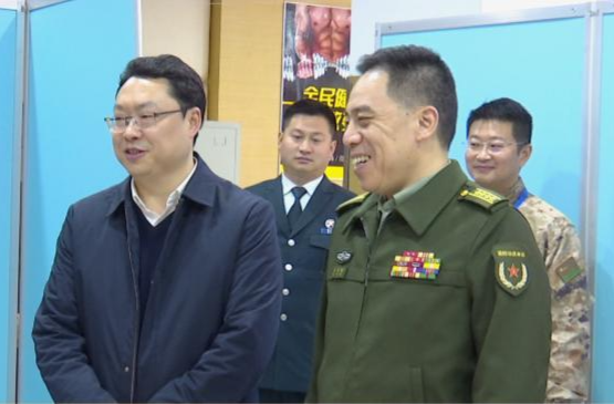 刘世明来鼎城调研征兵体检工作