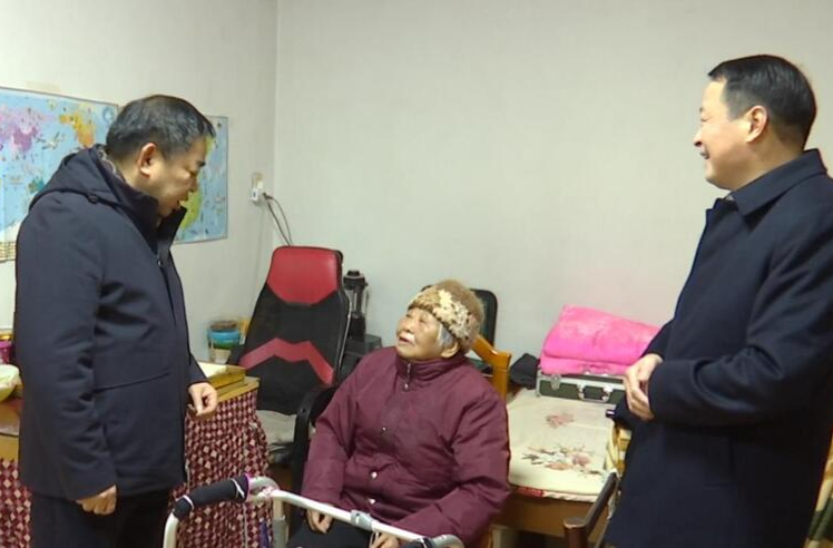 鼎城区领导开展节前走访慰问活动