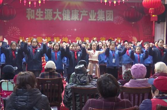 武陵小学：弘扬雷锋精神 争做美德少年