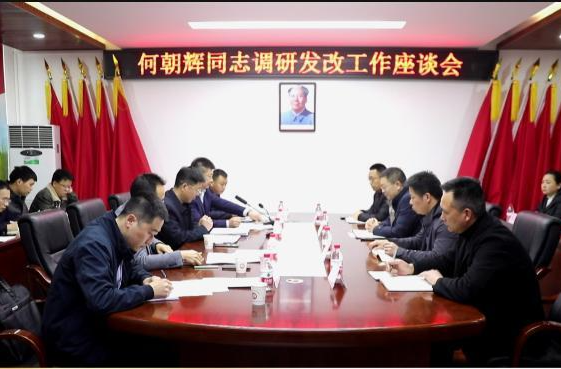 何朝辉调研全区财政和发改工作