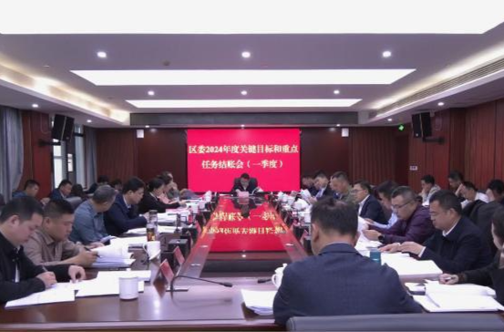 陈远主持召开鼎城区委2024年度关键目标和重点任务结账会（一季度）