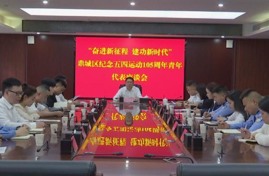 鼎城：纪念五四运动105周年青年代表座谈会举行