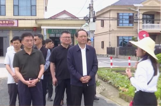 江苏省淮安市政协来鼎城考察调研
