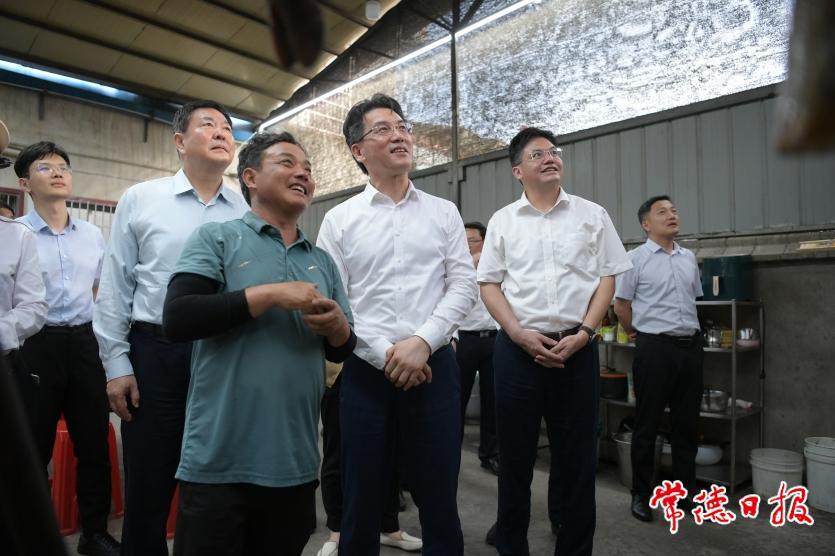 自然资源部领导来常调研
