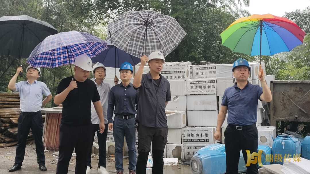 市委统战部领导调研吉祥山风景区项目建设
