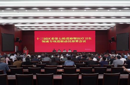 鼎城区十三届区委第七轮巡察暨医疗卫生领域专项巡察动员部署会议举行