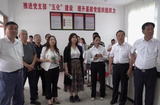 中国老促会考察团来鼎城开展老区考察调研活动