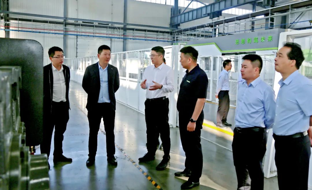 刘冠西督导园区重点项目建设工作