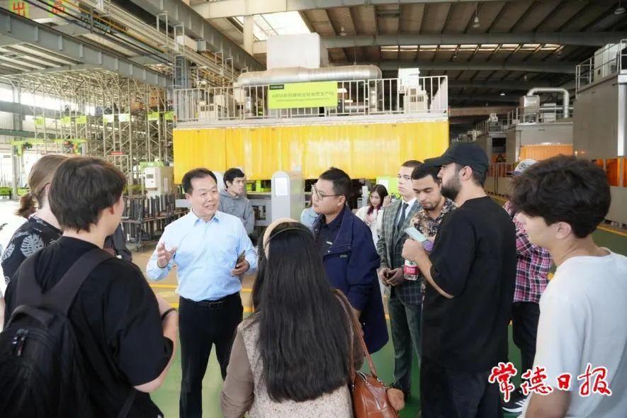 深化产教融合 探索伴企“出海”新模式 常德职业技术学院93名留学生走进常德高新区