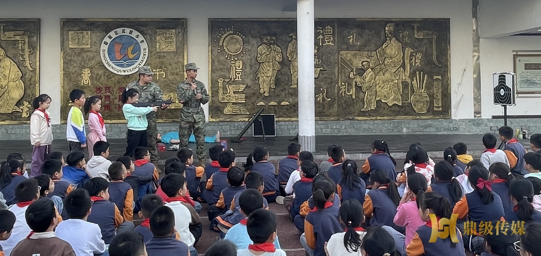 鼎城区武陵小学：国防教育进校园 童心共筑强国梦