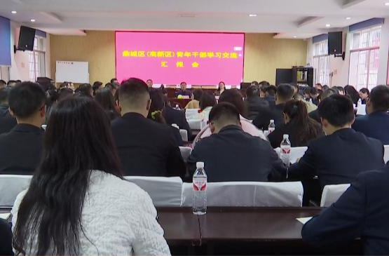 鼎城区（高新区）青年干部学习成果交流汇报会举行