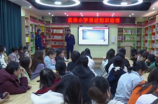 鼎城区消防救援大队：消防宣传月活动走进武陵小学