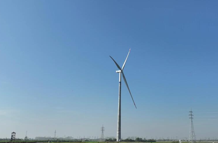 十美堂镇：风力发电项目建设明年1月投入使用