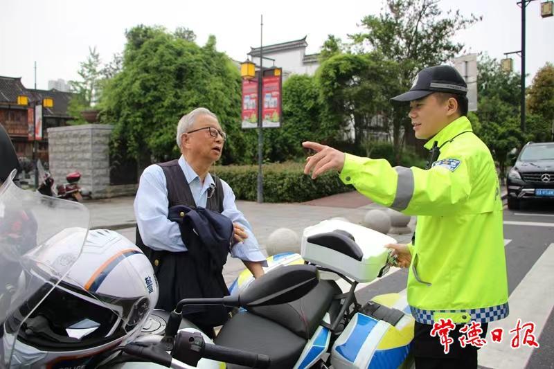 【桃花源式待客之道】常德交警柔性执法与民共创文明交通环境