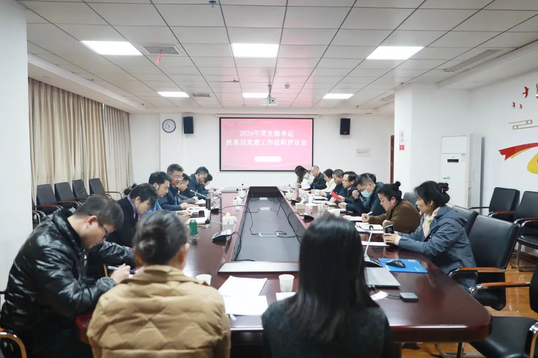 常德市第二人民医院召开2024年度支部书记抓基层党建工作述职评议会议