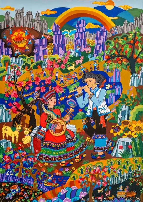 2025年“新生活·新风尚·新年画”作品展邀你来看！