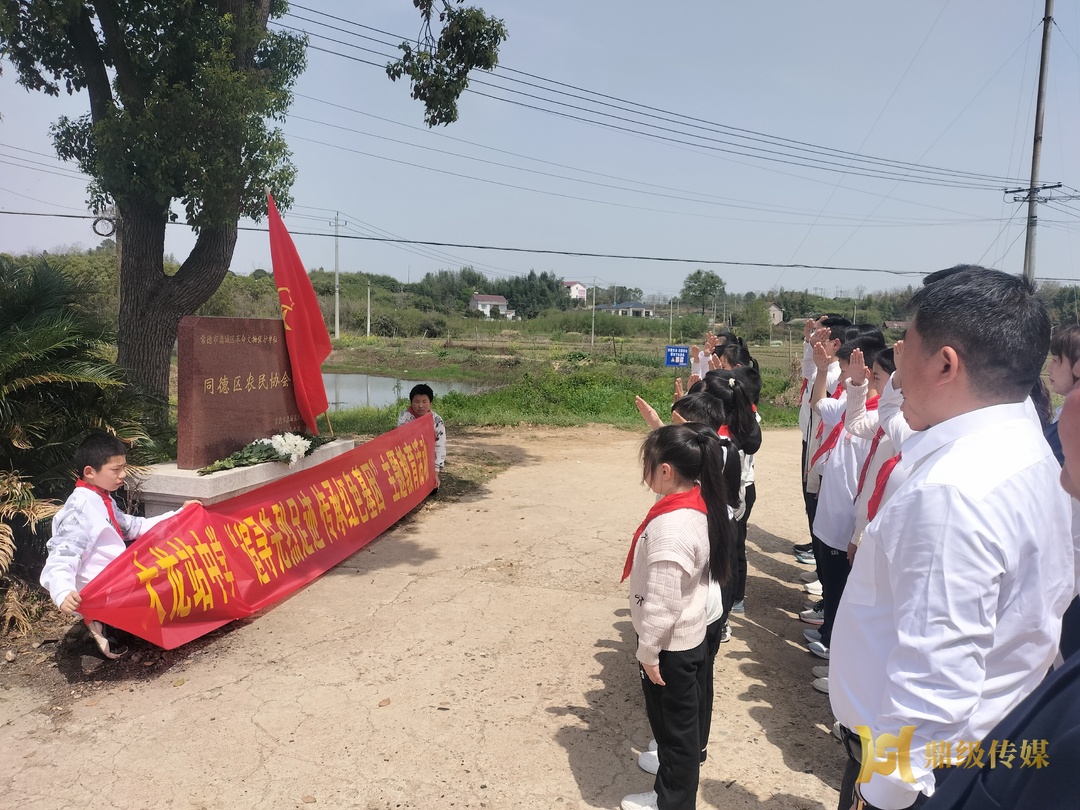 鼎城区大龙站中学：追寻先烈足迹 传承红色基因