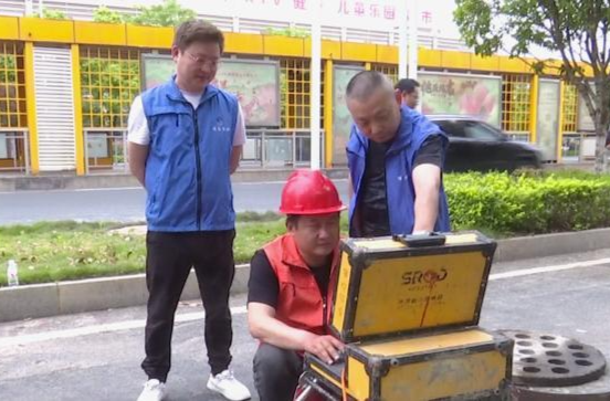 鼎城：精准“把脉”地下管网  科技赋能治理城市“梗阻”
