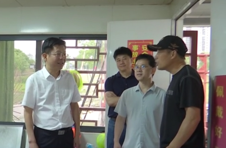 何朝辉督导检查安全生产工作
