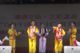 鼎城：举行“韵动画墙 畅游鼎城”5.19中国旅游日主题活动