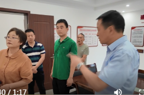鼎城区领导到蔡家岗镇督导委员工作室运行情况及乡村振兴工作