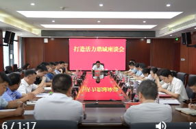 陈远主持召开打造活力鼎城座谈会