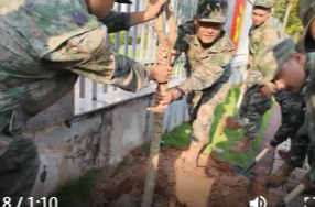 鼎城入伍新兵：共植“从军树”   励志报家国