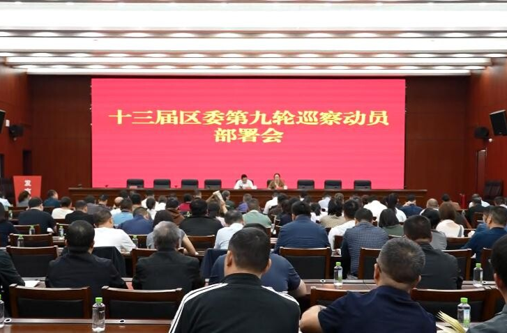 十三届鼎城区委第九轮巡察暨第六轮巡察、政法领域专项巡察整改评估工作动员部署会召开