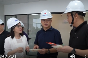 陈远督导“双节”期间大气污染防治和安全生产工作