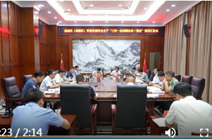 蒋锋率队来鼎城开展“法治护安”执法检查