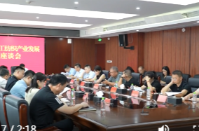 陈远主持召开鼎城区轻工纺织产业发展座谈会