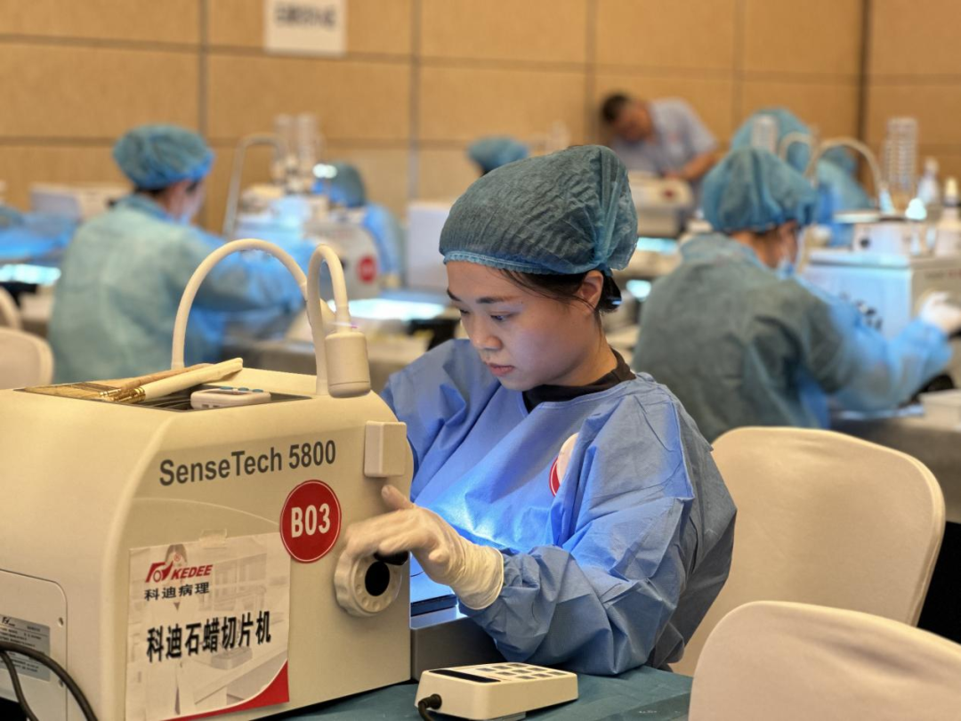 “我们是病理医生的眼睛”在全国比赛中拿大奖的常德市第四人民医院苏挥技师这样说