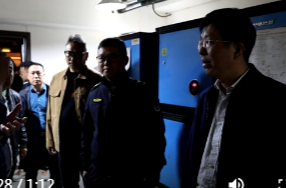 何朝辉督导检查江南城区大气污染防治工作