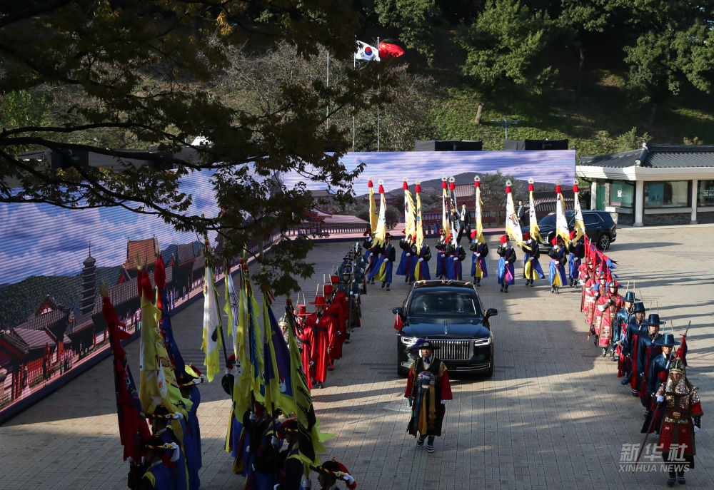 高清大图｜习近平出席李在明举行的欢迎仪式