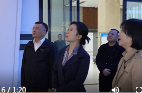 鼎城区领导来区融媒体中心调研