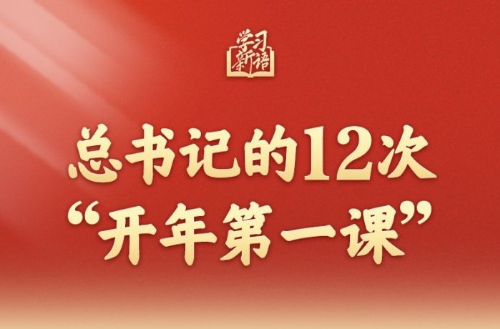 学习新语｜总书记的12次“开年第一课”