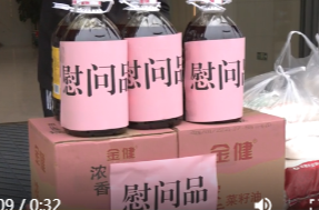 鼎城区领导慰问中铁四局宜常铁路施工建设者