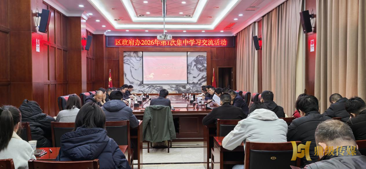 区政府办开展集中学习交流活动 ——研学聚智强本领 午马贺岁启新程