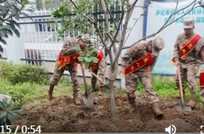 鼎城入伍新兵：共植“从戎树”励志报家国