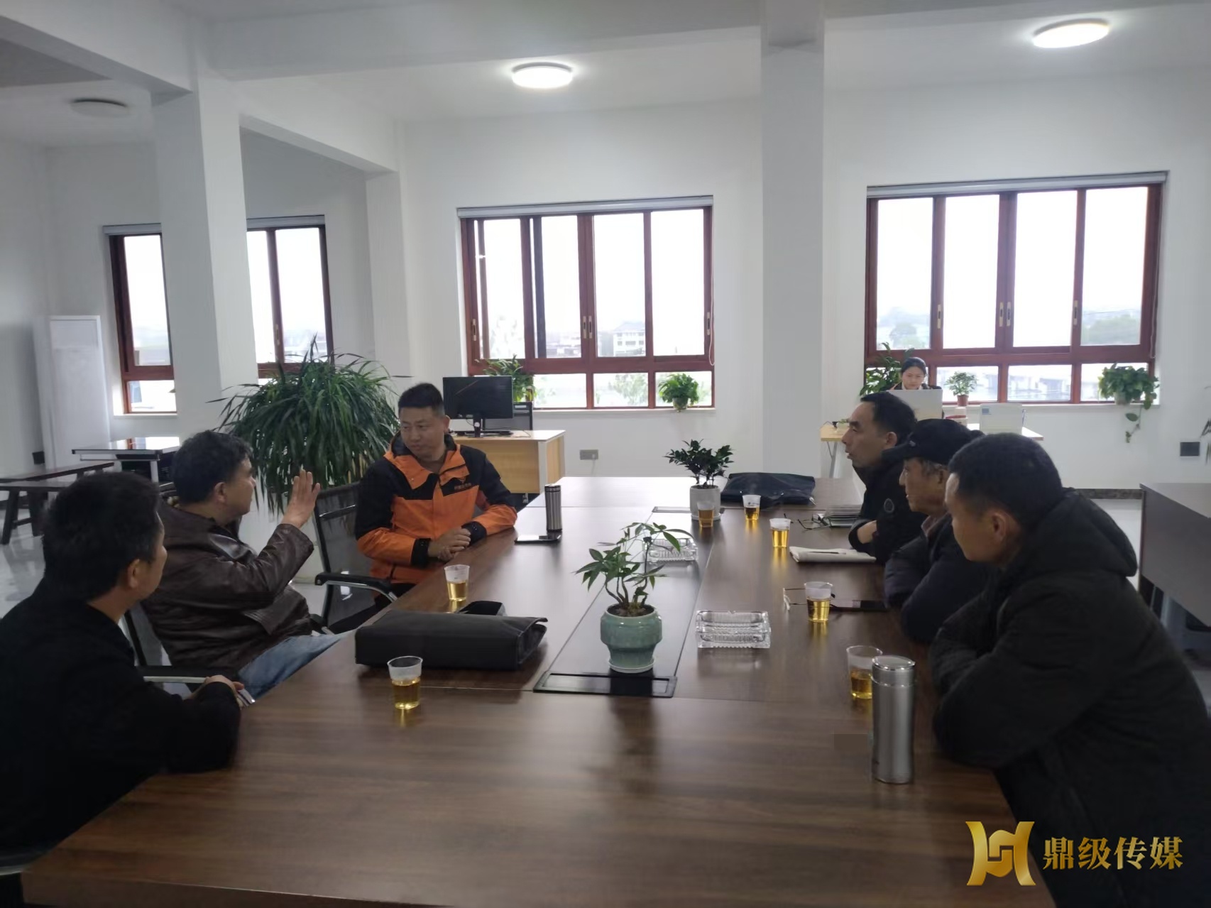 常德市鼎城区老科协组织考察“爱媛46”柑橘种植产业