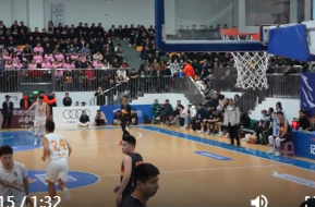 2026年“德甲”篮球联赛：鼎城队主场74:68战胜石门队