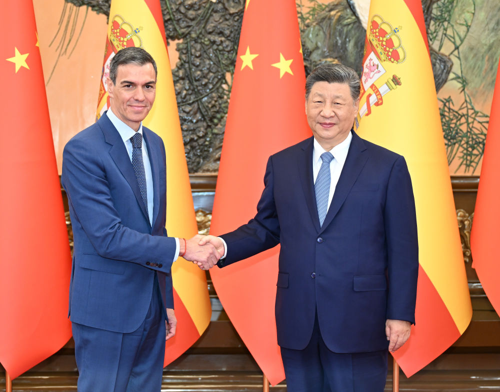 新华图讯｜习近平会见西班牙首相桑切斯