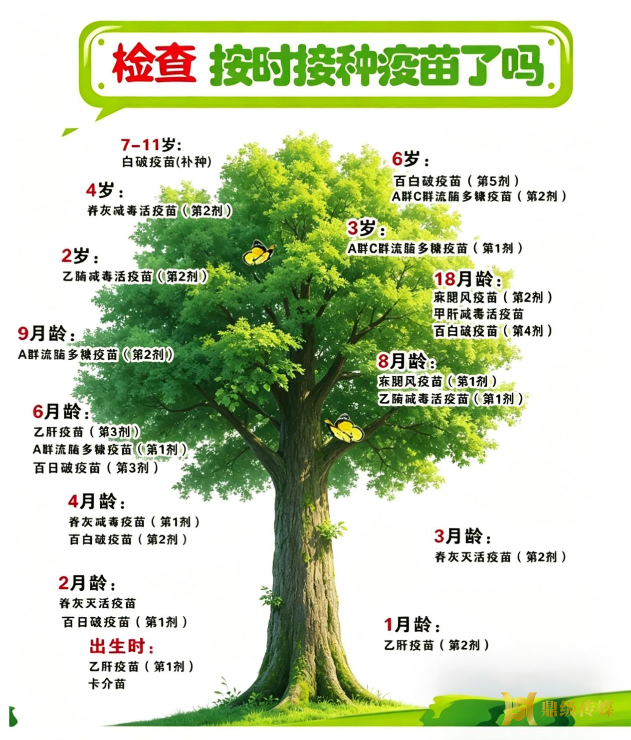 【鼎城妇幼科普】4.25预防接种日｜儿童疫苗最全攻略，家长必看！