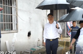 陈远督导检查防汛备汛和安全生产工作