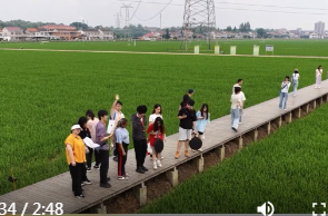 “稻谷千重·青春助农”国际学生乡村振兴志愿服务项目在港中坪启动
