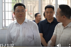 陈远督导高考考点筹备及校园安全工作