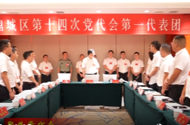 陈远看望出席鼎城区第十四次党代会代表